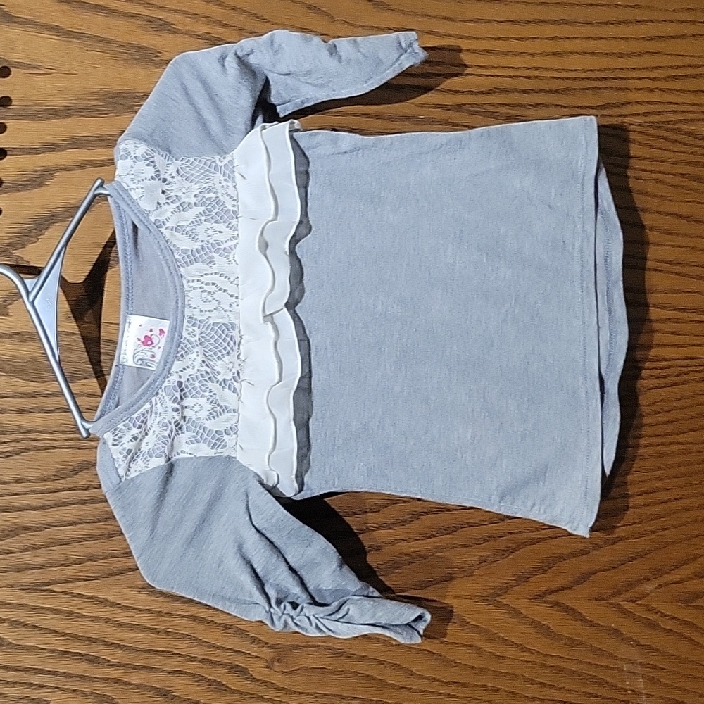 Jenna and Jessie Toddler Girls Shirt Size 4